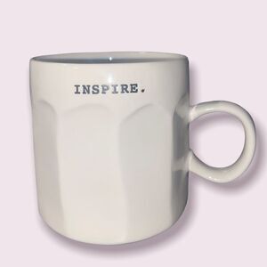 RAE DUNN By Magenta Artisan Collection INSPIRE. Coffee Mug 20 oz.